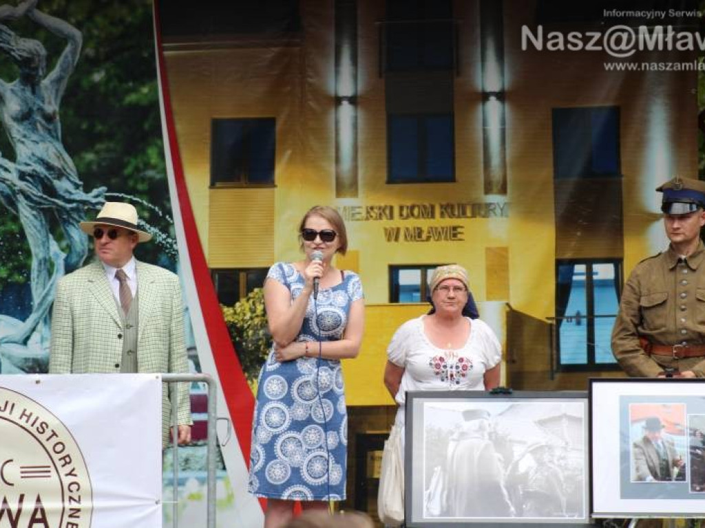 Rekonstruktorzy przenieśli widzów w czasie - do przedwojennej Mławy