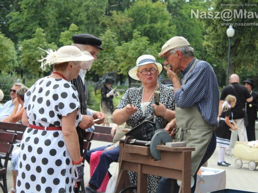 Rekonstruktorzy przenieśli widzów w czasie - do przedwojennej Mławy