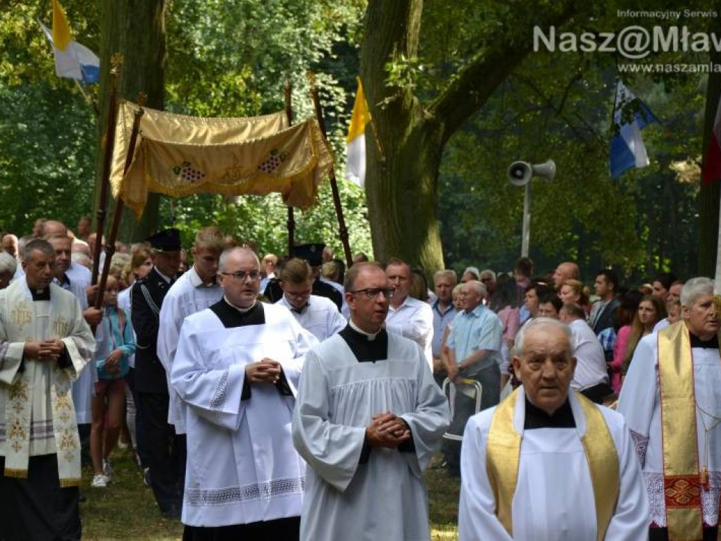 Bije tu cudowne źródełko. Tłumy w Drogiszce w gminie Strzegowo