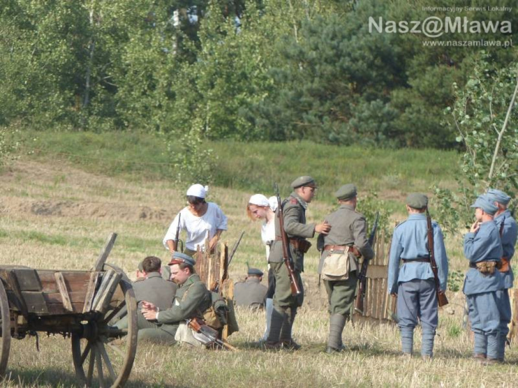 Rekonstrukcja jednej z najkrwawszych bitew - pod Sarnową Górą [galeria]