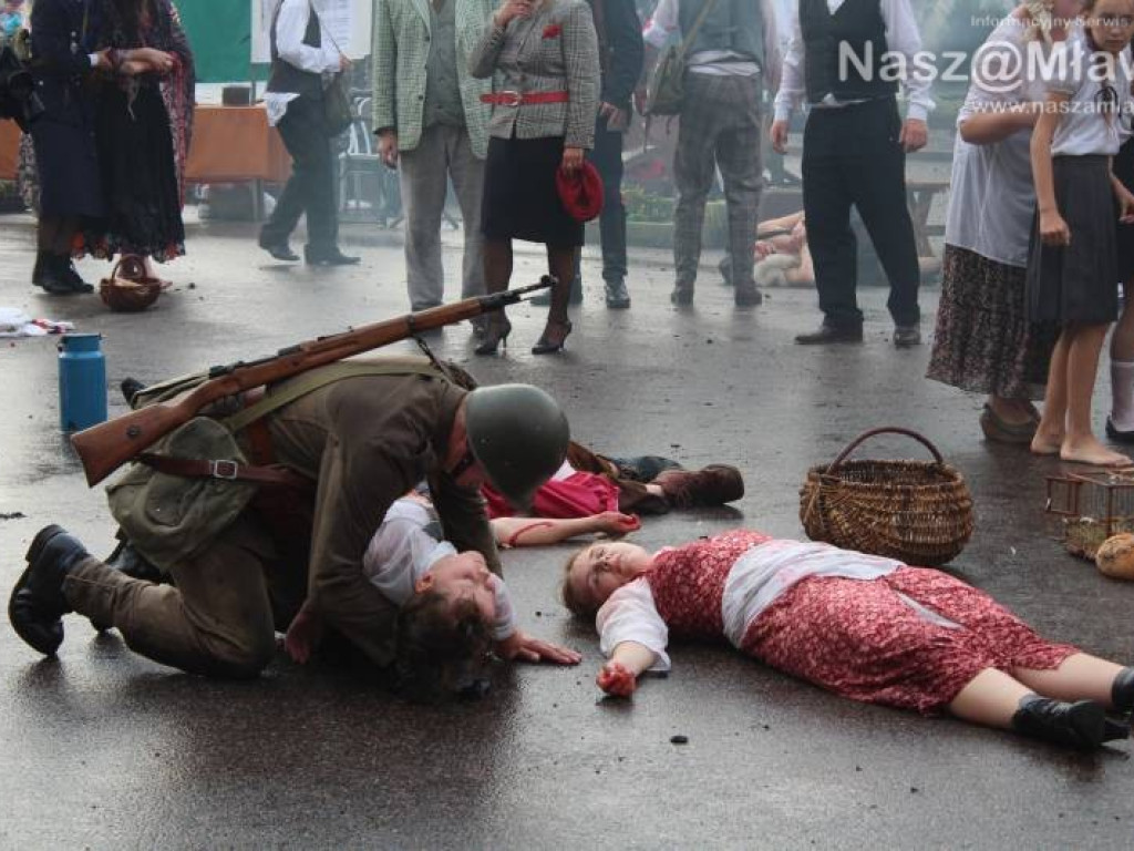 Mława kolejny raz przeżywała dramat sprzed 79 lat [WIDEO]