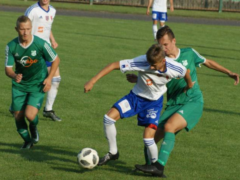 Pogoń wypunktowała Mławiankę. Z wolnego w poprzeczkę