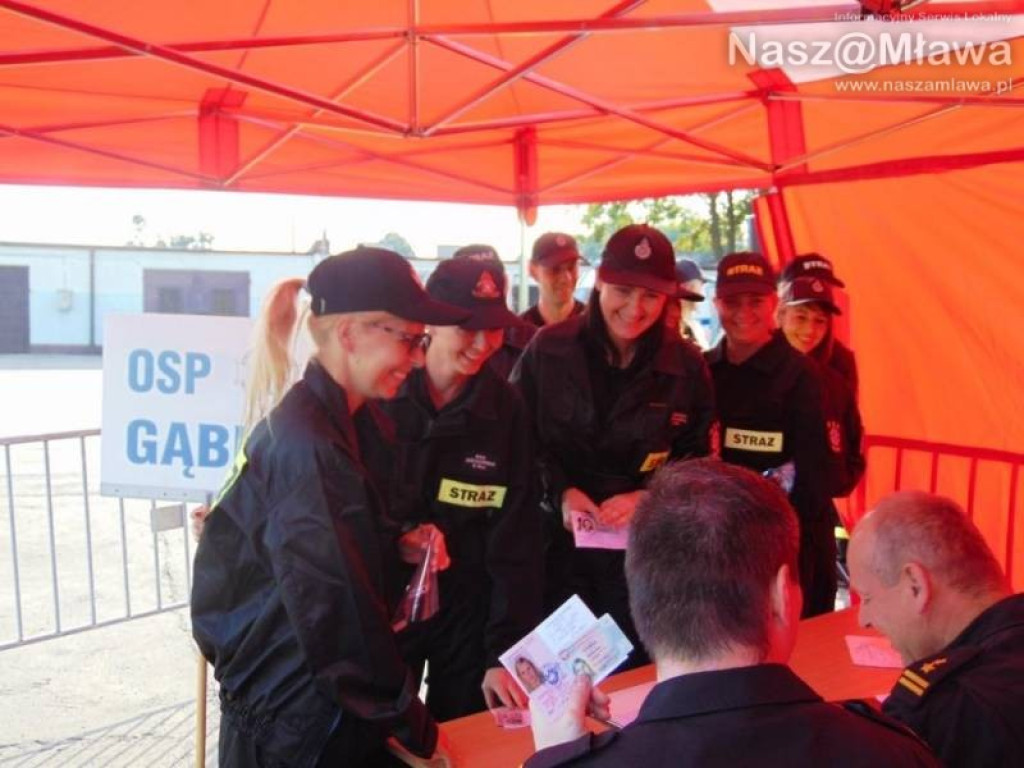 Ćwiczenia bojowe i sztafeta pożarnicza. Rywalizacja była zacięta