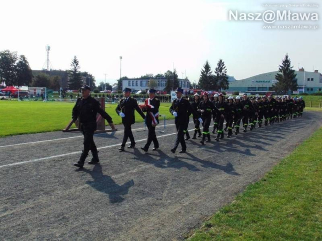 Ćwiczenia bojowe i sztafeta pożarnicza. Rywalizacja była zacięta