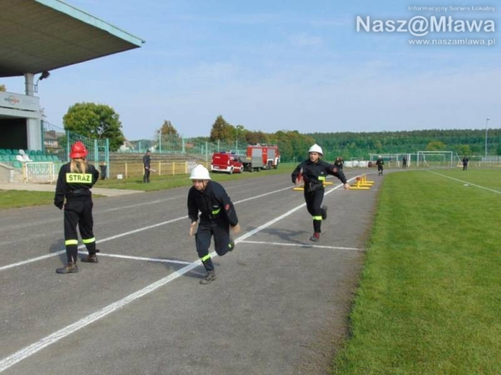 Ćwiczenia bojowe i sztafeta pożarnicza. Rywalizacja była zacięta