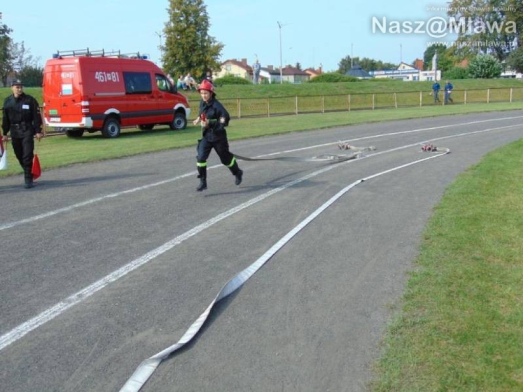 Ćwiczenia bojowe i sztafeta pożarnicza. Rywalizacja była zacięta