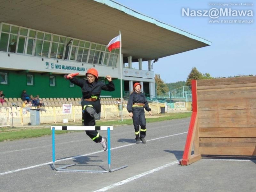 Ćwiczenia bojowe i sztafeta pożarnicza. Rywalizacja była zacięta