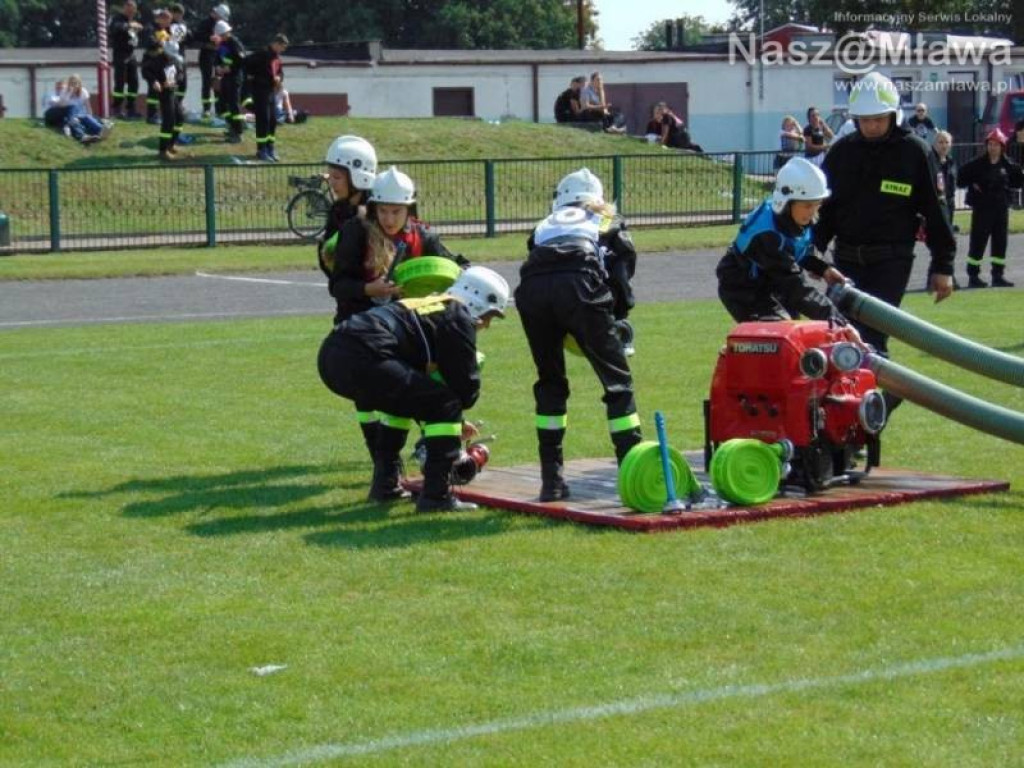 Ćwiczenia bojowe i sztafeta pożarnicza. Rywalizacja była zacięta