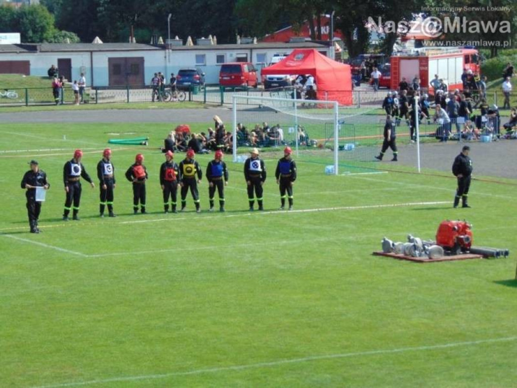 Ćwiczenia bojowe i sztafeta pożarnicza. Rywalizacja była zacięta