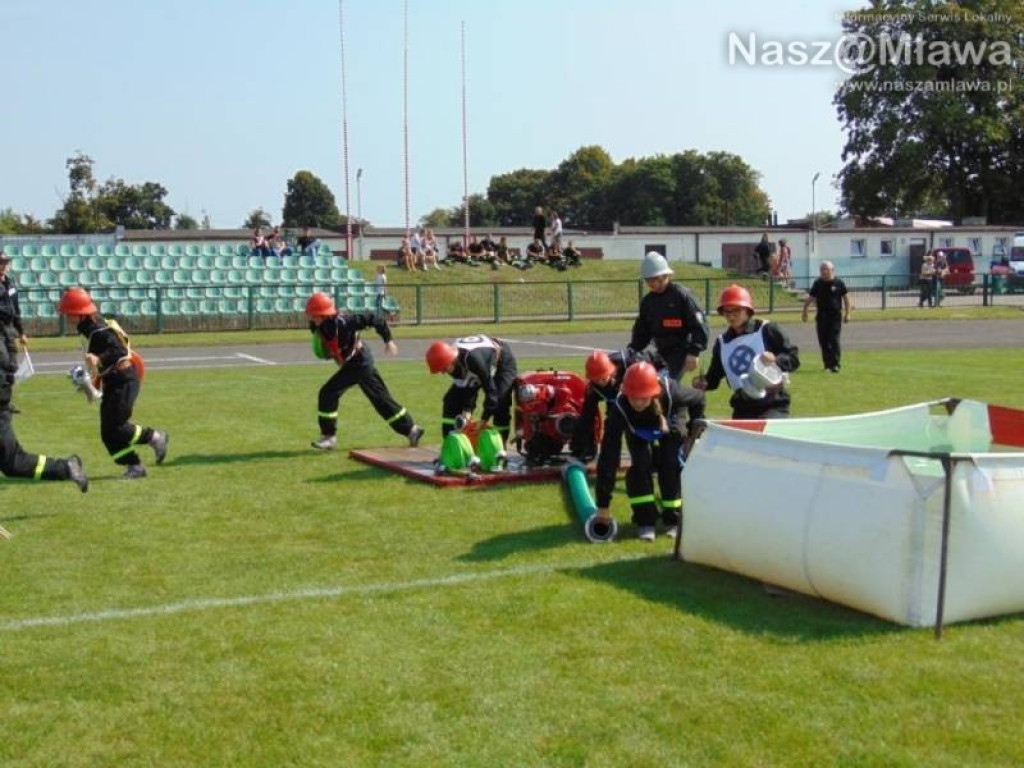 Ćwiczenia bojowe i sztafeta pożarnicza. Rywalizacja była zacięta