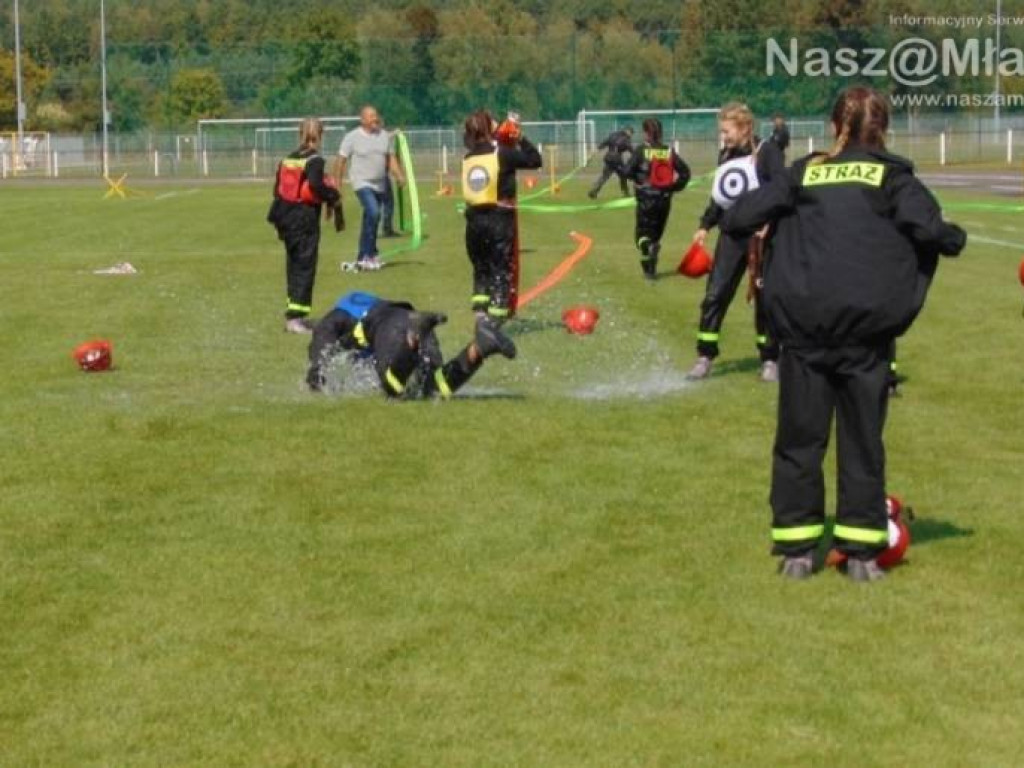 Ćwiczenia bojowe i sztafeta pożarnicza. Rywalizacja była zacięta
