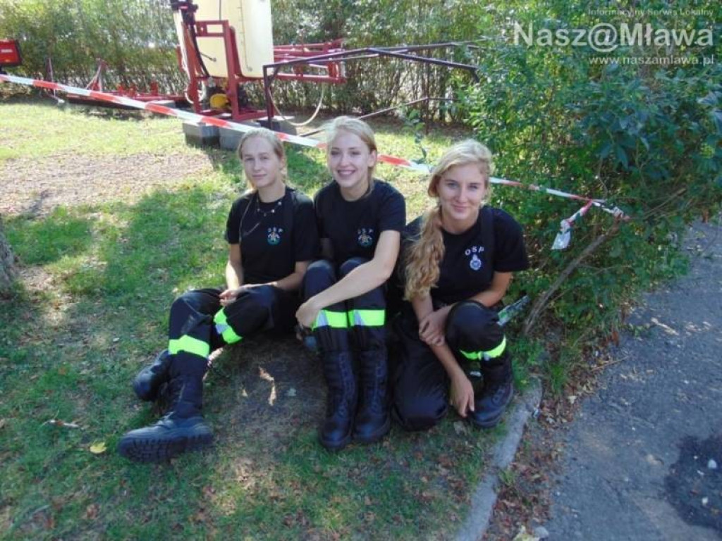 Ćwiczenia bojowe i sztafeta pożarnicza. Rywalizacja była zacięta