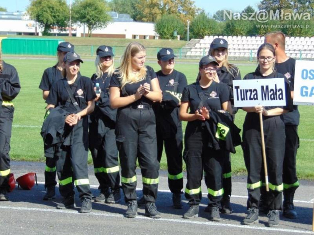 Ćwiczenia bojowe i sztafeta pożarnicza. Rywalizacja była zacięta