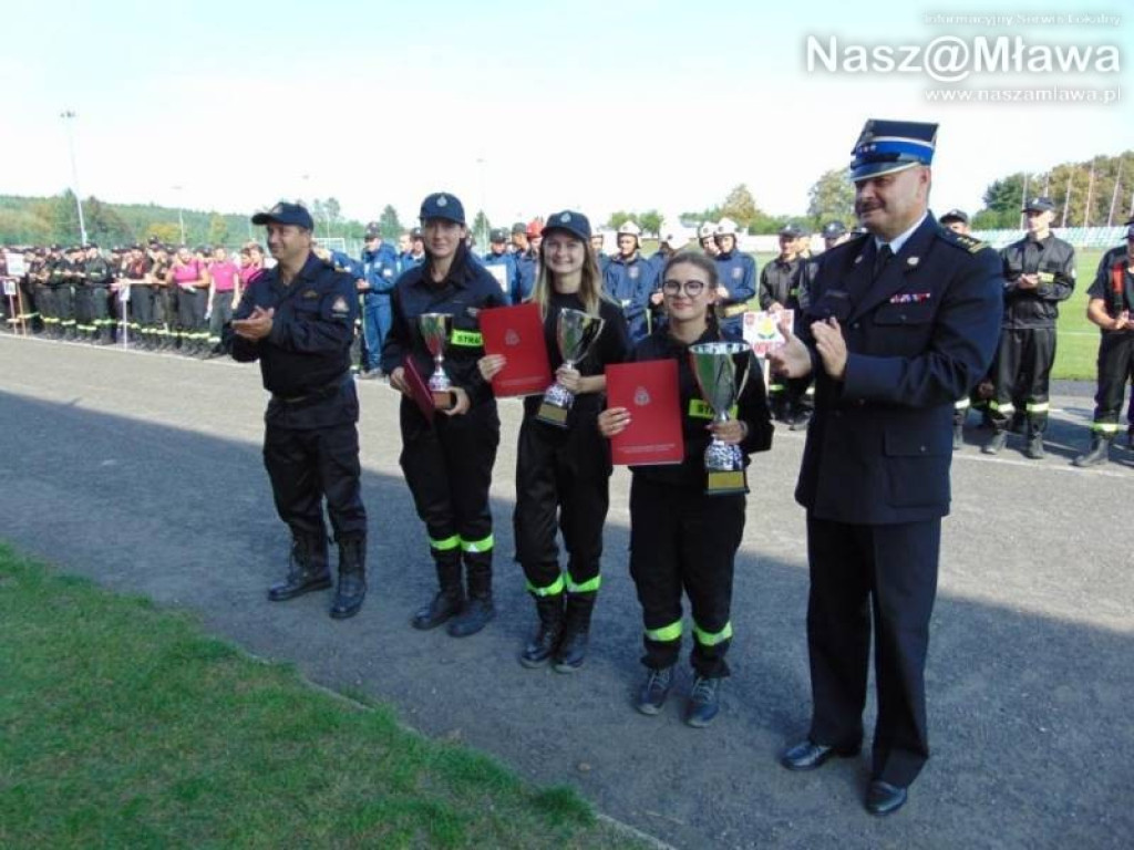 Ćwiczenia bojowe i sztafeta pożarnicza. Rywalizacja była zacięta