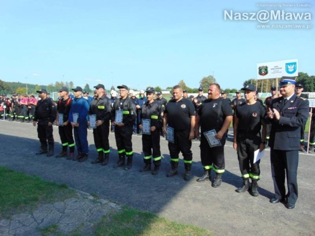 Ćwiczenia bojowe i sztafeta pożarnicza. Rywalizacja była zacięta