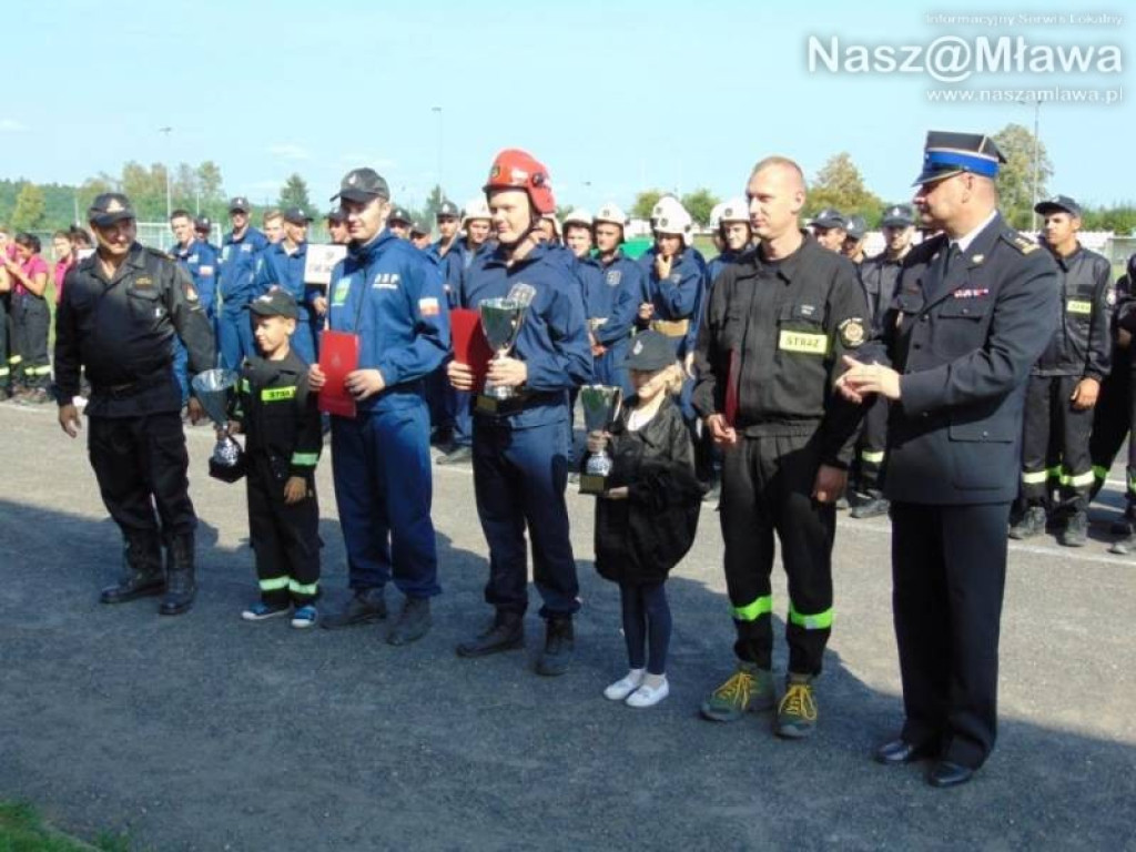 Ćwiczenia bojowe i sztafeta pożarnicza. Rywalizacja była zacięta