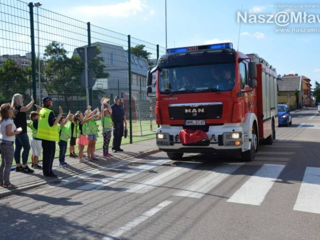 Dzieci pouczały kierowców. 