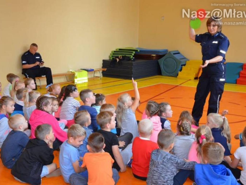 Dzieci pouczały kierowców. 