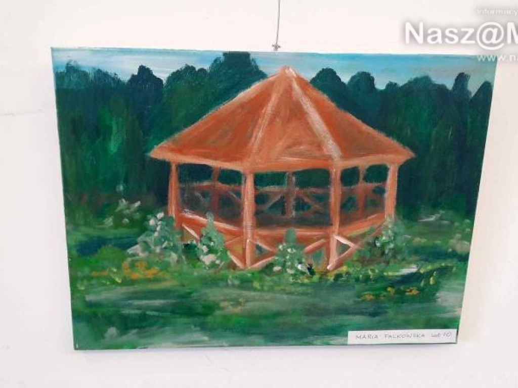 Uroki naszej ziemi na płótnach. Wystawa w mławskim domu kultury