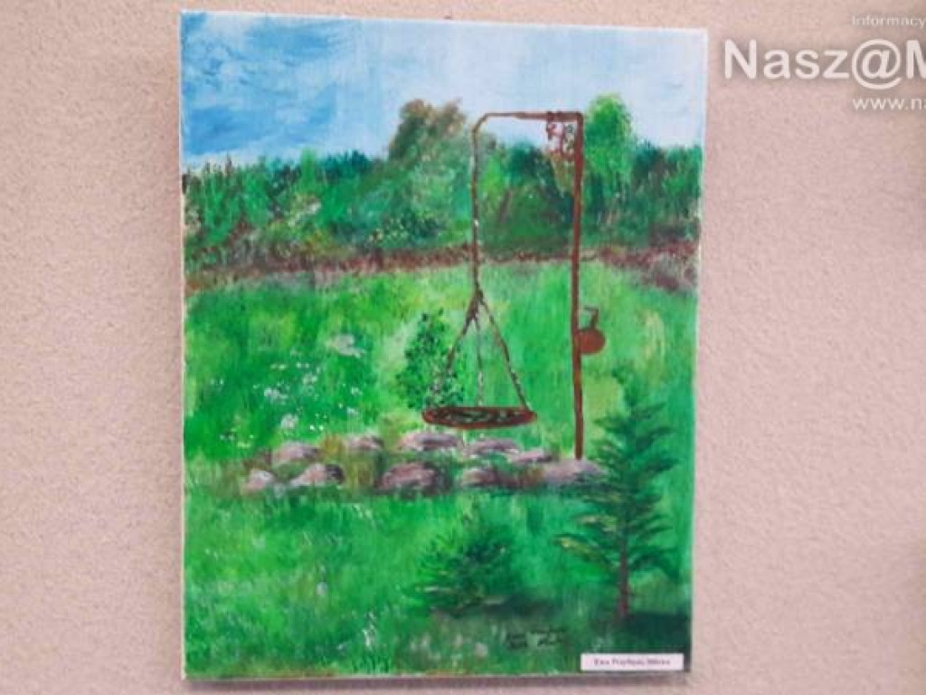 Uroki naszej ziemi na płótnach. Wystawa w mławskim domu kultury