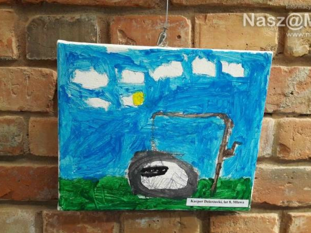 Uroki naszej ziemi na płótnach. Wystawa w mławskim domu kultury