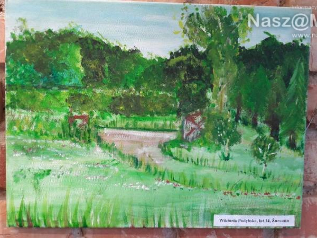 Uroki naszej ziemi na płótnach. Wystawa w mławskim domu kultury