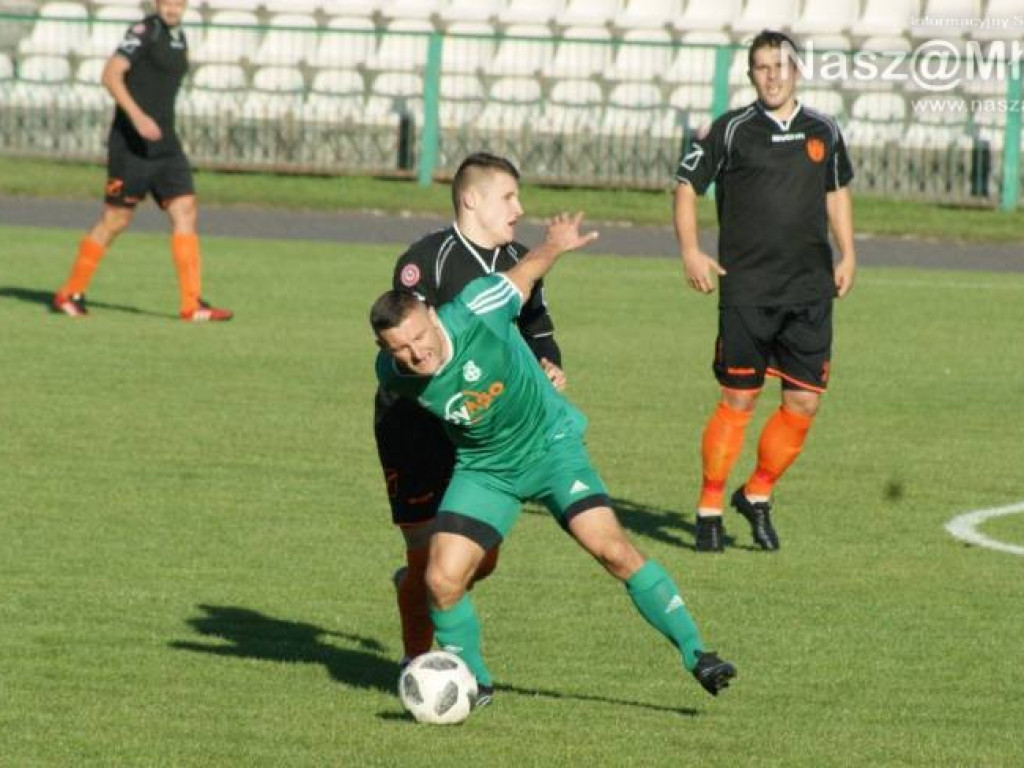 Jak nie słupek, to Okrasa. Mławianka znowu przegrała