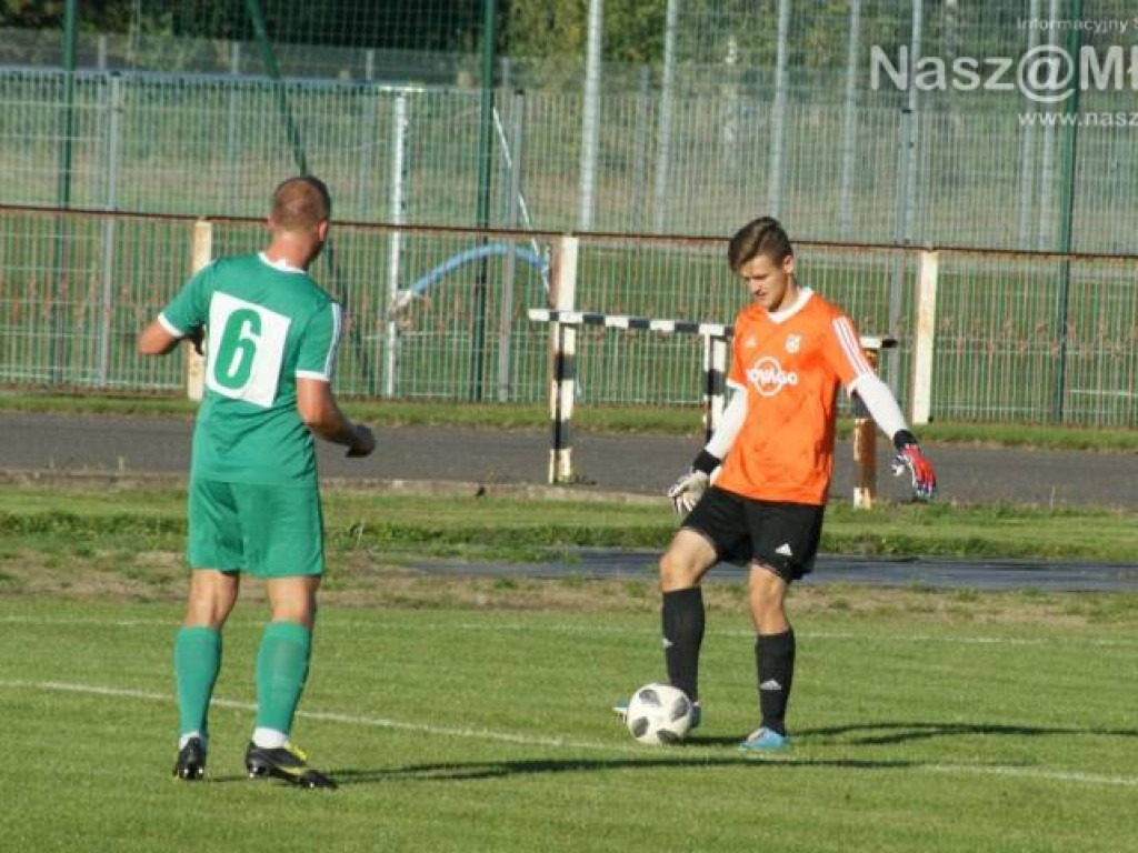 Jak nie słupek, to Okrasa. Mławianka znowu przegrała