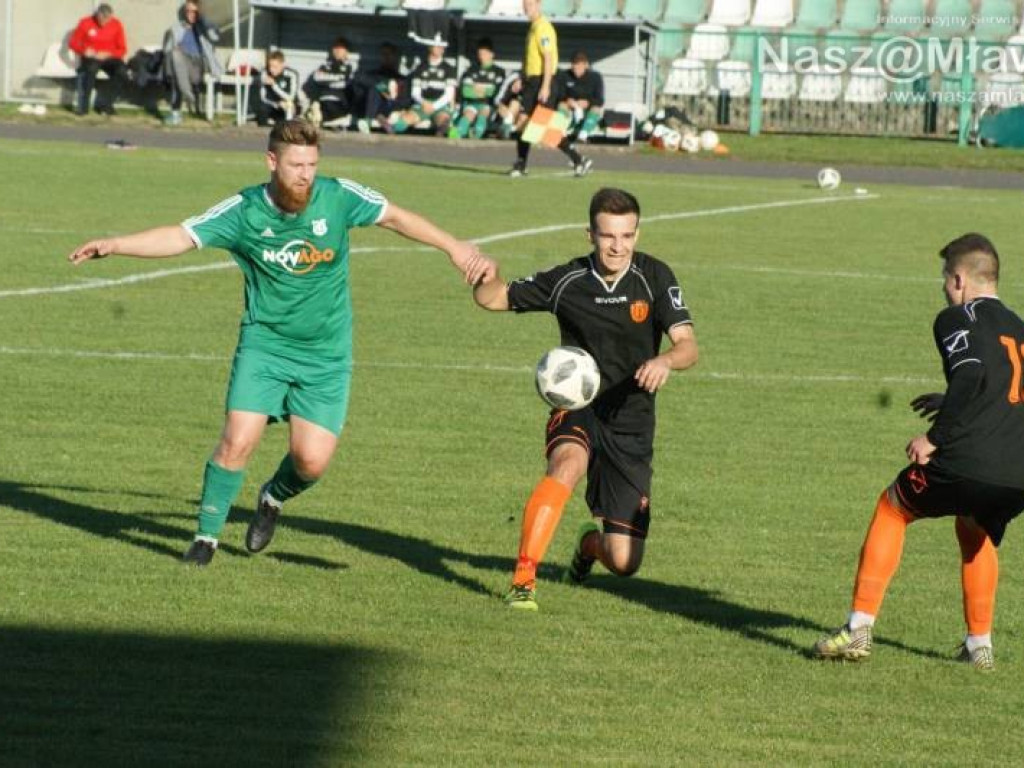 Jak nie słupek, to Okrasa. Mławianka znowu przegrała