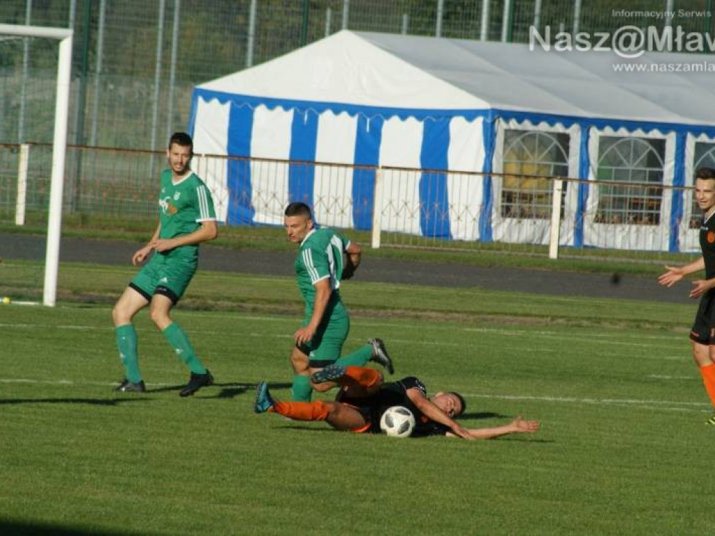 Jak nie słupek, to Okrasa. Mławianka znowu przegrała