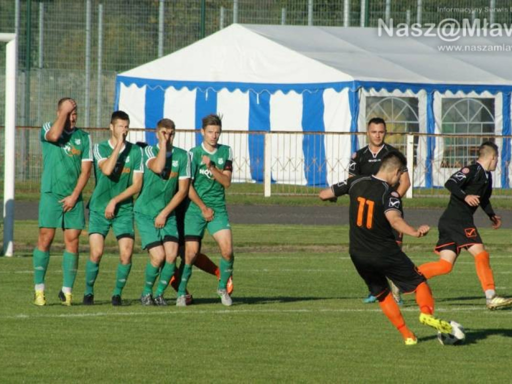 Jak nie słupek, to Okrasa. Mławianka znowu przegrała