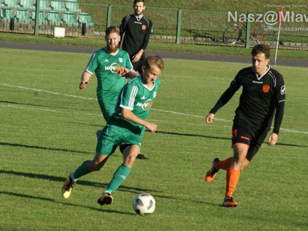 Jak nie słupek, to Okrasa. Mławianka znowu przegrała