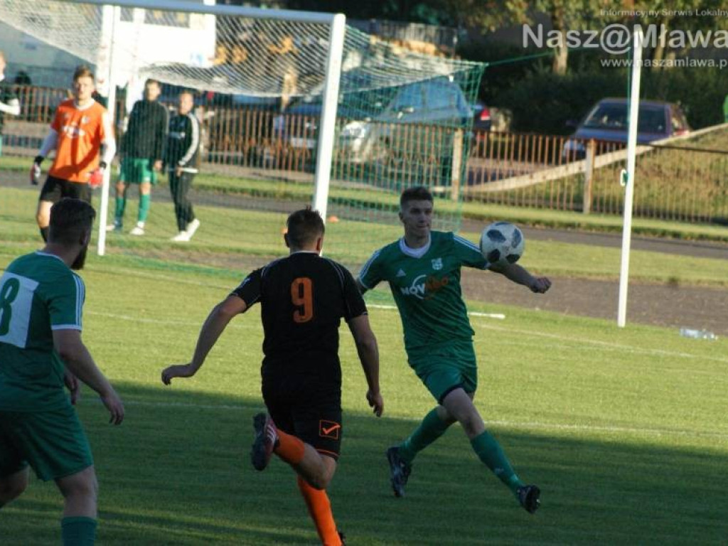 Jak nie słupek, to Okrasa. Mławianka znowu przegrała