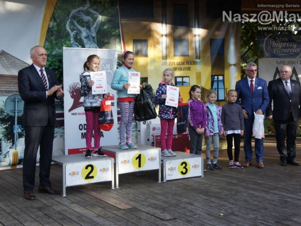 Bieg Solidarności. Puchary i medale dla zwycięzców