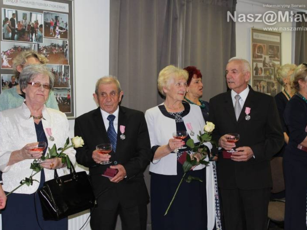 Medale od prezydenta dla par małżeńskich. Były łzy wzruszenia i dużo serdeczności