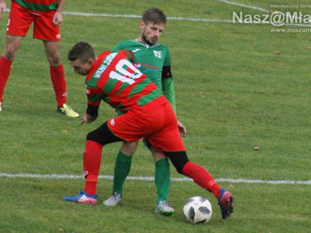 Derby dla Wkry. Czerwono w końcówce