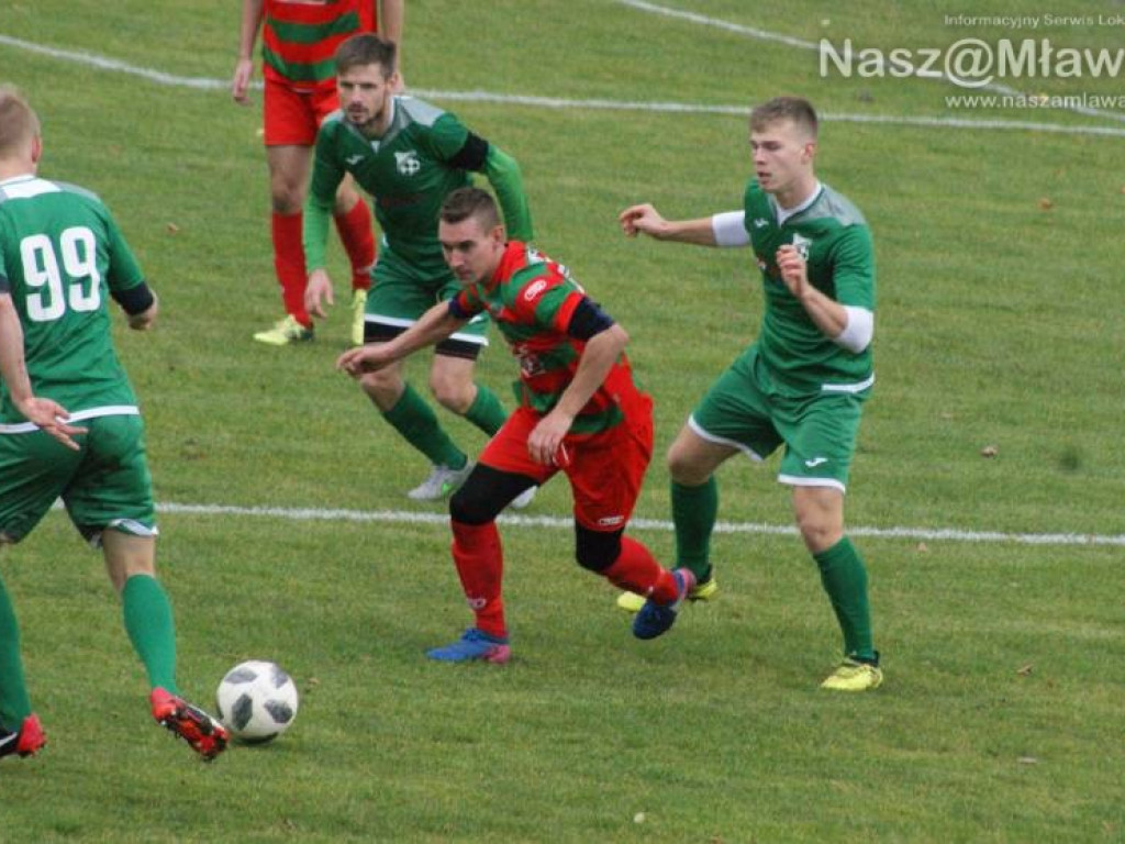 Derby dla Wkry. Czerwono w końcówce