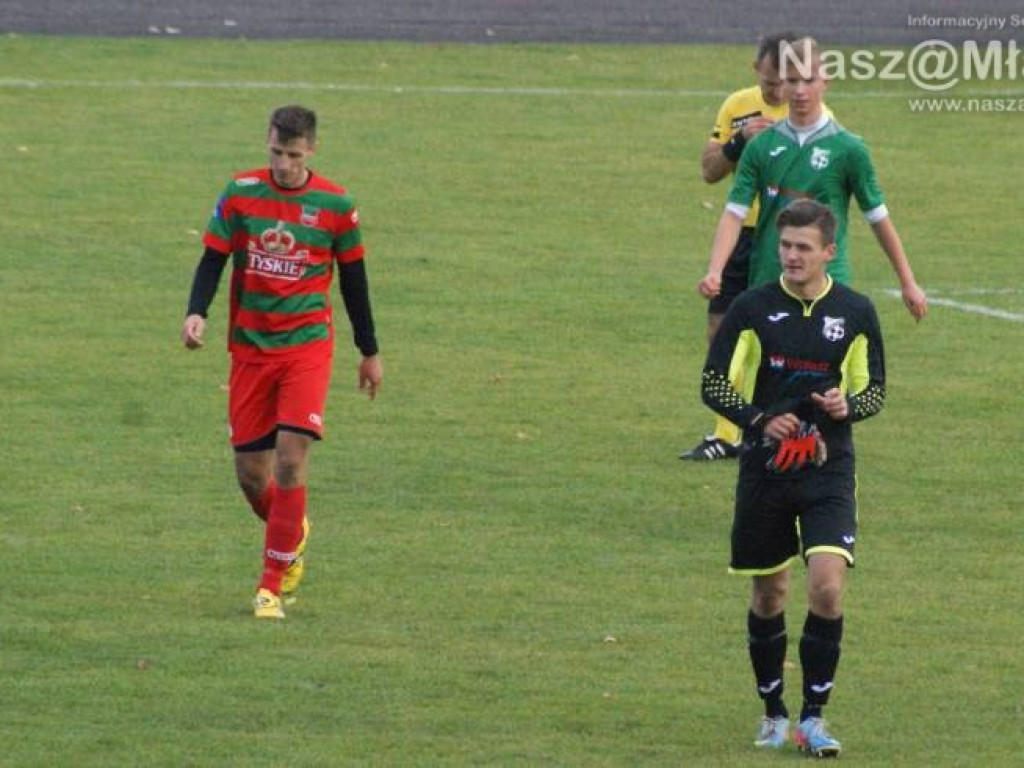 Derby dla Wkry. Czerwono w końcówce