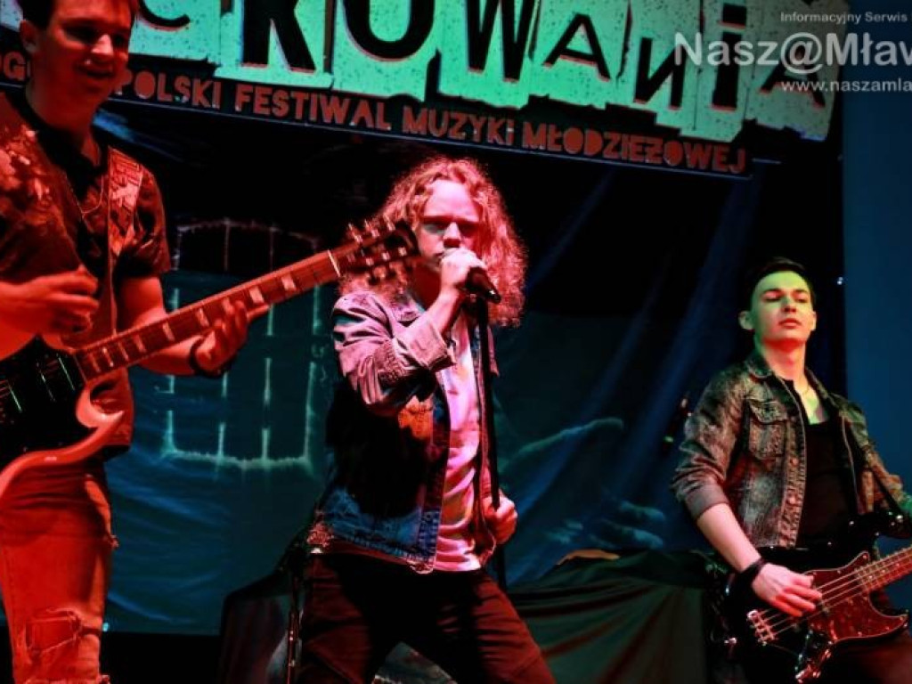 Festiwal muzyki rockowej. Drugie miejsce dla zespołu z Mławy