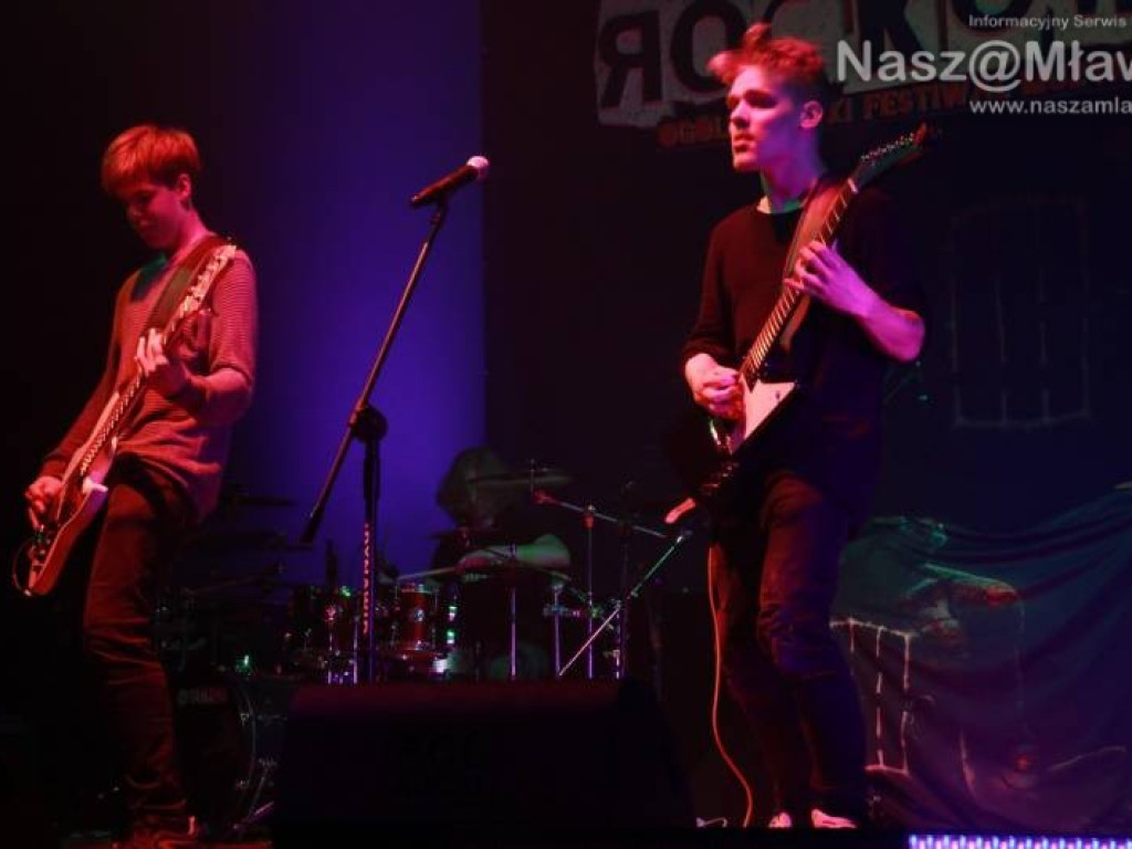 Festiwal muzyki rockowej. Drugie miejsce dla zespołu z Mławy