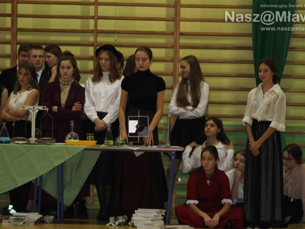 Curie-Skłodowska, Jan Paweł II i Chopin w mławskim liceum