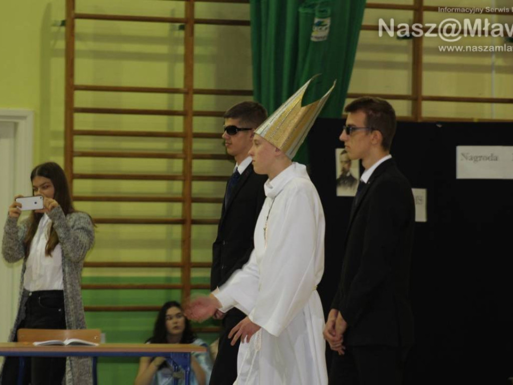 Curie-Skłodowska, Jan Paweł II i Chopin w mławskim liceum