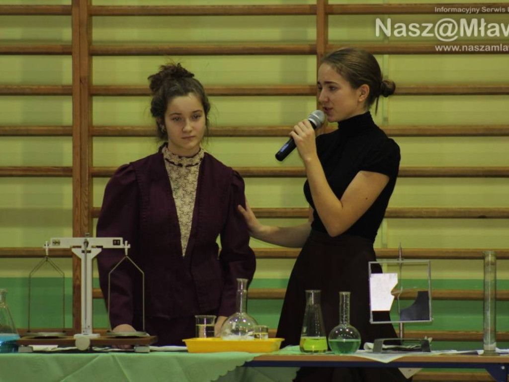 Curie-Skłodowska, Jan Paweł II i Chopin w mławskim liceum