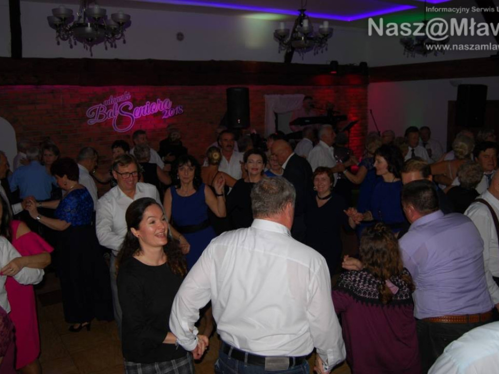 Bal mławskich seniorów. Goście zza granicy