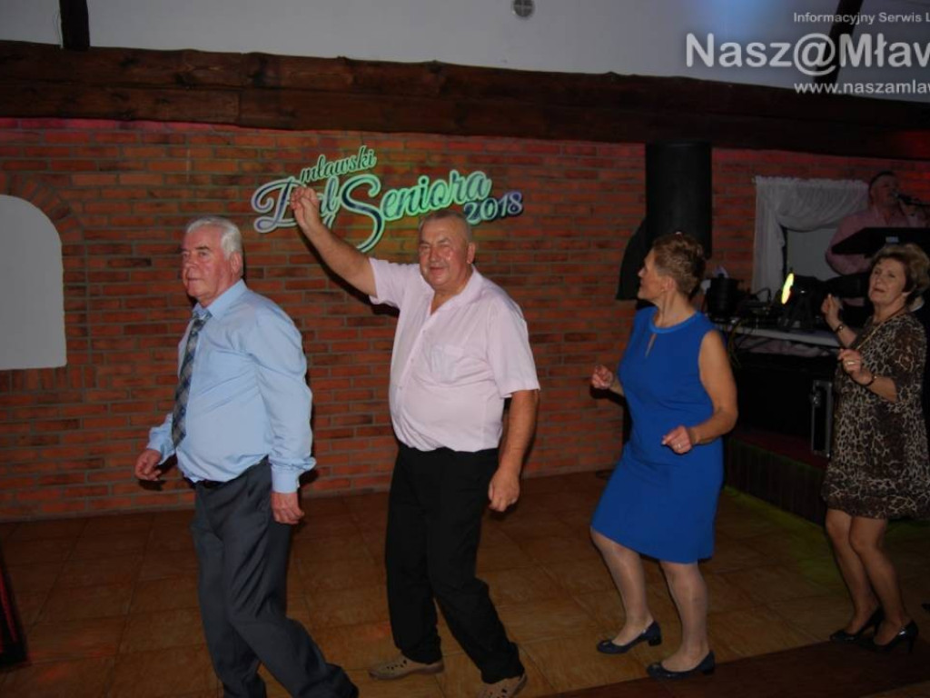 Bal mławskich seniorów. Goście zza granicy