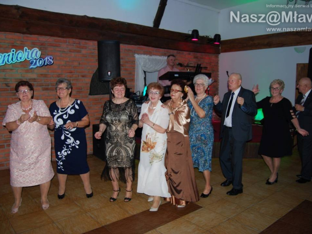 Bal mławskich seniorów. Goście zza granicy