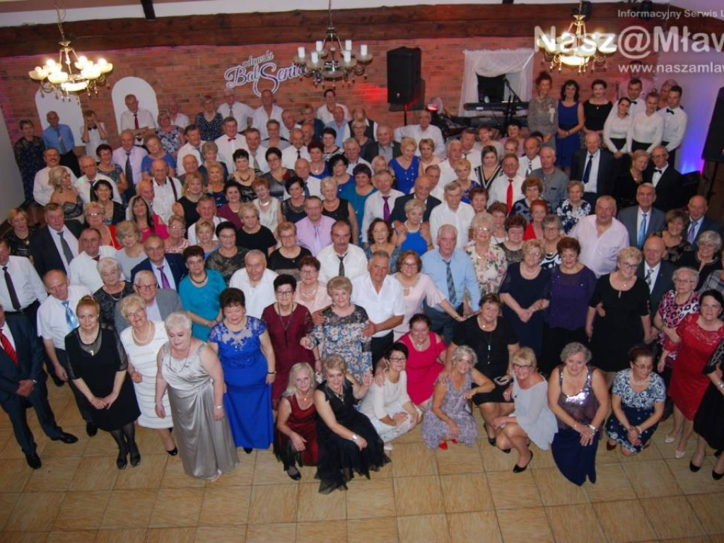 Bal mławskich seniorów. Goście zza granicy