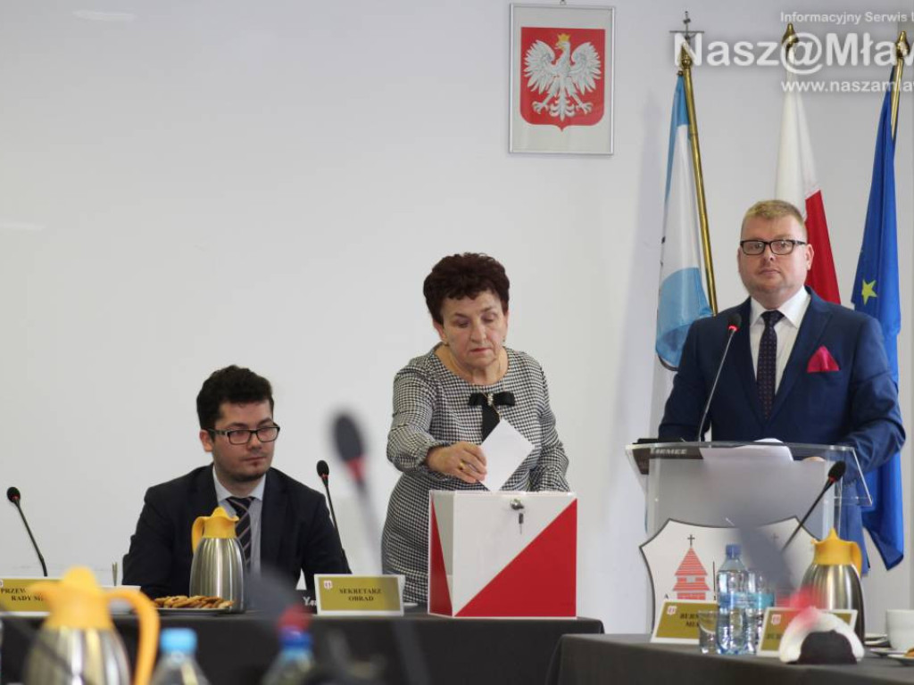 Inauguracyjna sesja Rady Miasta Mława. Wybrano przewodniczącego i dwóch wice