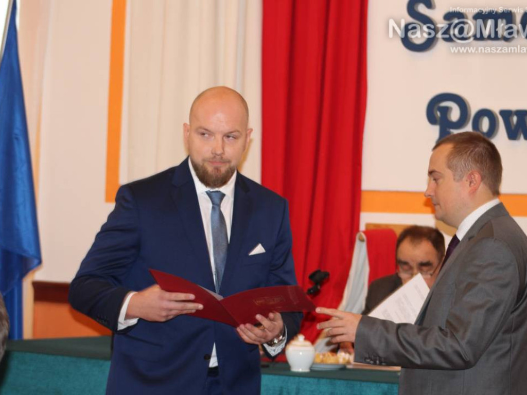 Pierwsza sesja Rady Powiatu Mławskiego. Wybory zgodnie z przewidywaniami