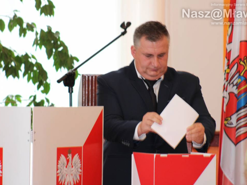 Pierwsza sesja Rady Powiatu Mławskiego. Wybory zgodnie z przewidywaniami